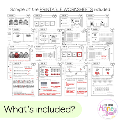 Multi Age K-2 Year B NSW Maths Worksheets Unit 15