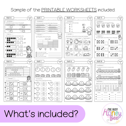 Early Stage 1 NSW Maths Workbook ULTIMATE Mega Bundle