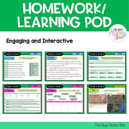 Stage 3 Year A Homework/Learning Pod 18