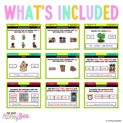 Multi Age K-2 Year B Australian | NSW English Daily Review | Warm-Up Unit 16