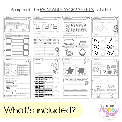 Multi Age K-2 Year A NSW Maths Workbook ULTIMATE Mega Bundle