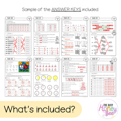 Stage 2 Year B NSW Maths Workbook ULTIMATE Mega Bundle