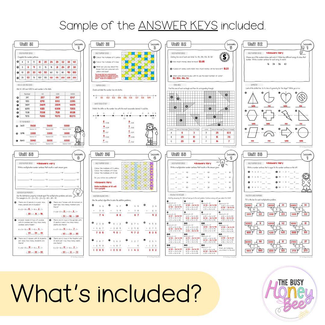 Stage 2 Year B NSW Maths Workbook Term 3