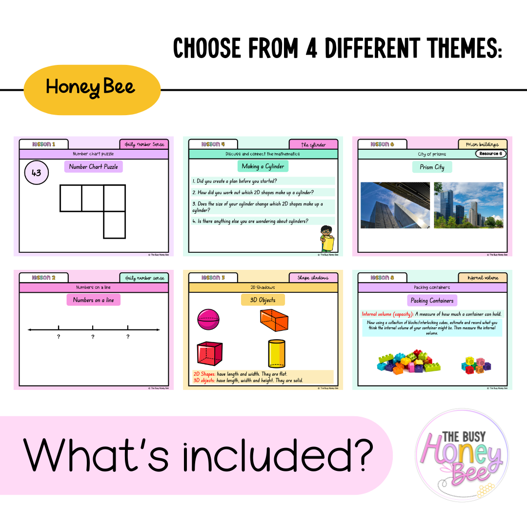 Stage 1 Year A Term 4 Maths Mega Bundle