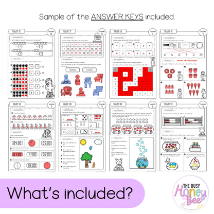 Early Stage 1 NSW Maths Workbook ULTIMATE Mega Bundle