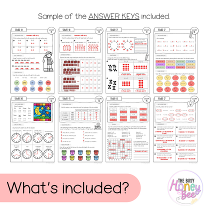Stage 2 Year A NSW Maths Workbook ULTIMATE Mega Bundle