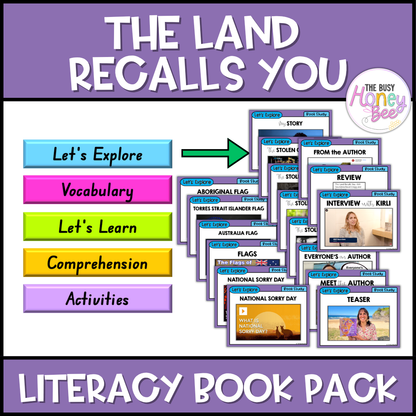 The Land Recalls You, David Cragg & Noni Cragg - CBCA 2025 - Literacy Book Pack