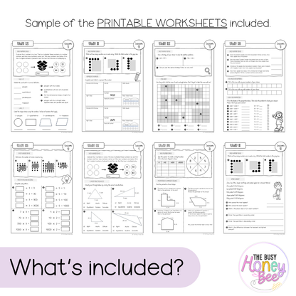 Multi Age 3-6 Year A NSW Maths Workbook ULTIMATE Mega Bundle