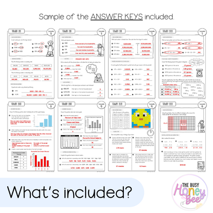 Stage 3 Year B NSW Maths Workbook ULTIMATE Mega Bundle