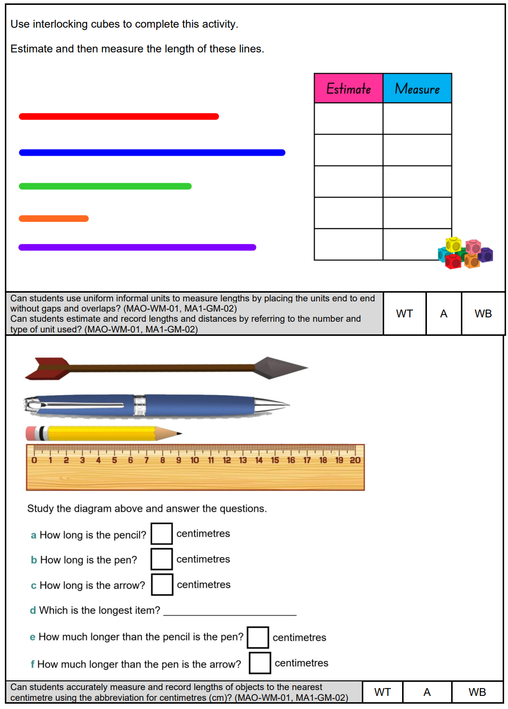 Stage 1 Year B Differentiated Maths Assessment Unit 37 – The Busy Honey Bee