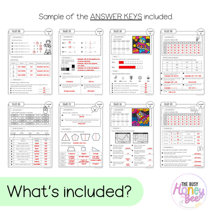Stage 3 Year A NSW Maths Workbook ULTIMATE Mega Bundle