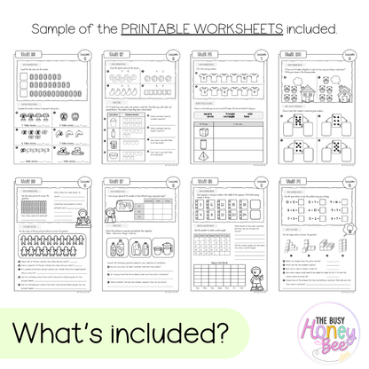 Multi Age K-2 Year B NSW Maths Workbook Term 4