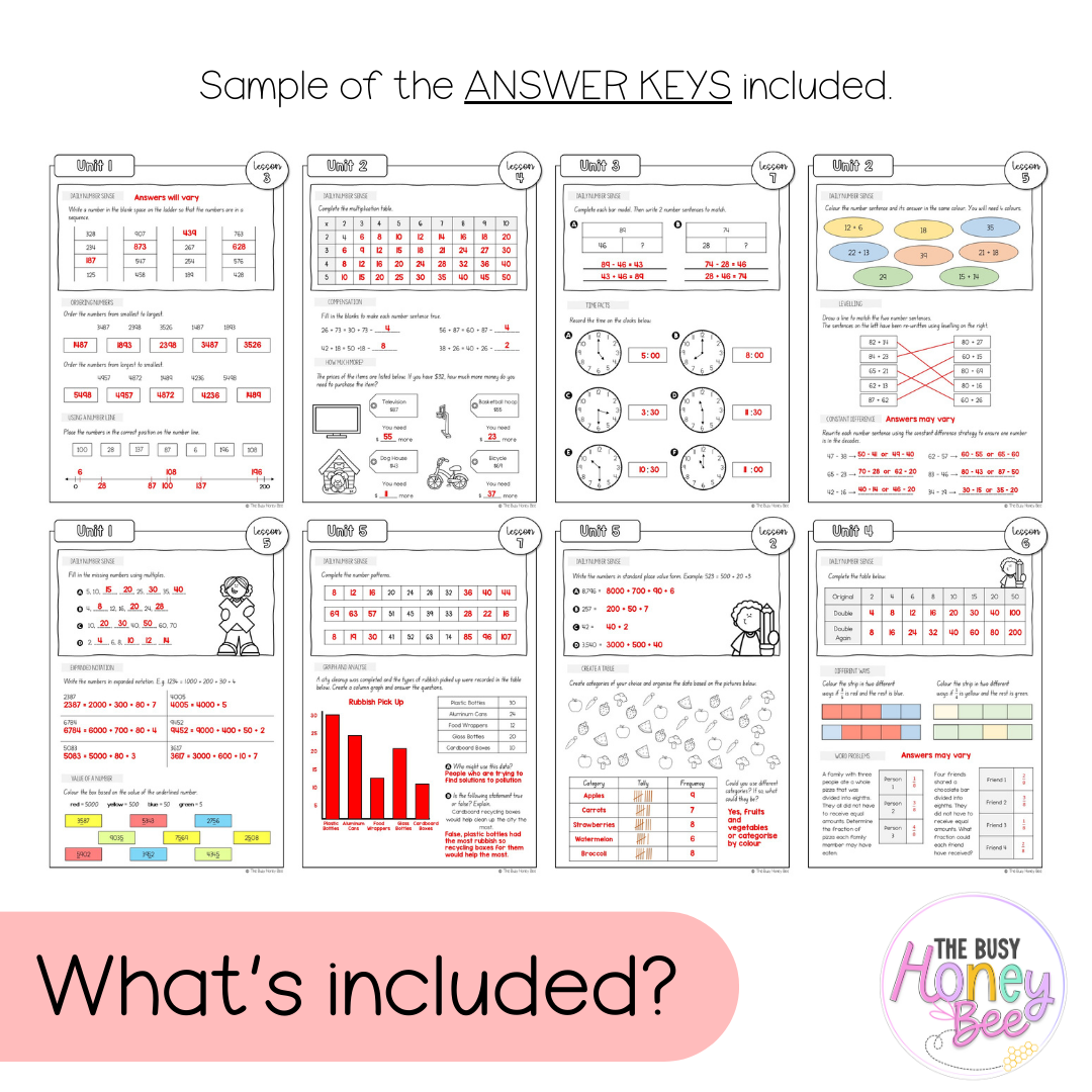 Stage 2 Year A NSW Maths Workbook ULTIMATE Mega Bundle
