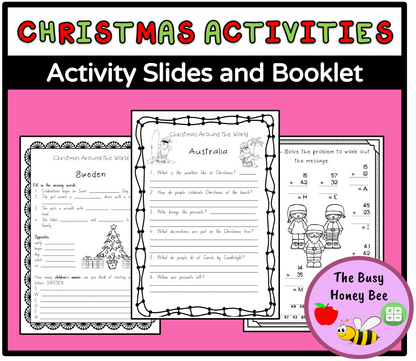 Stage 1 Christmas Activities PowerPoint and Booklet