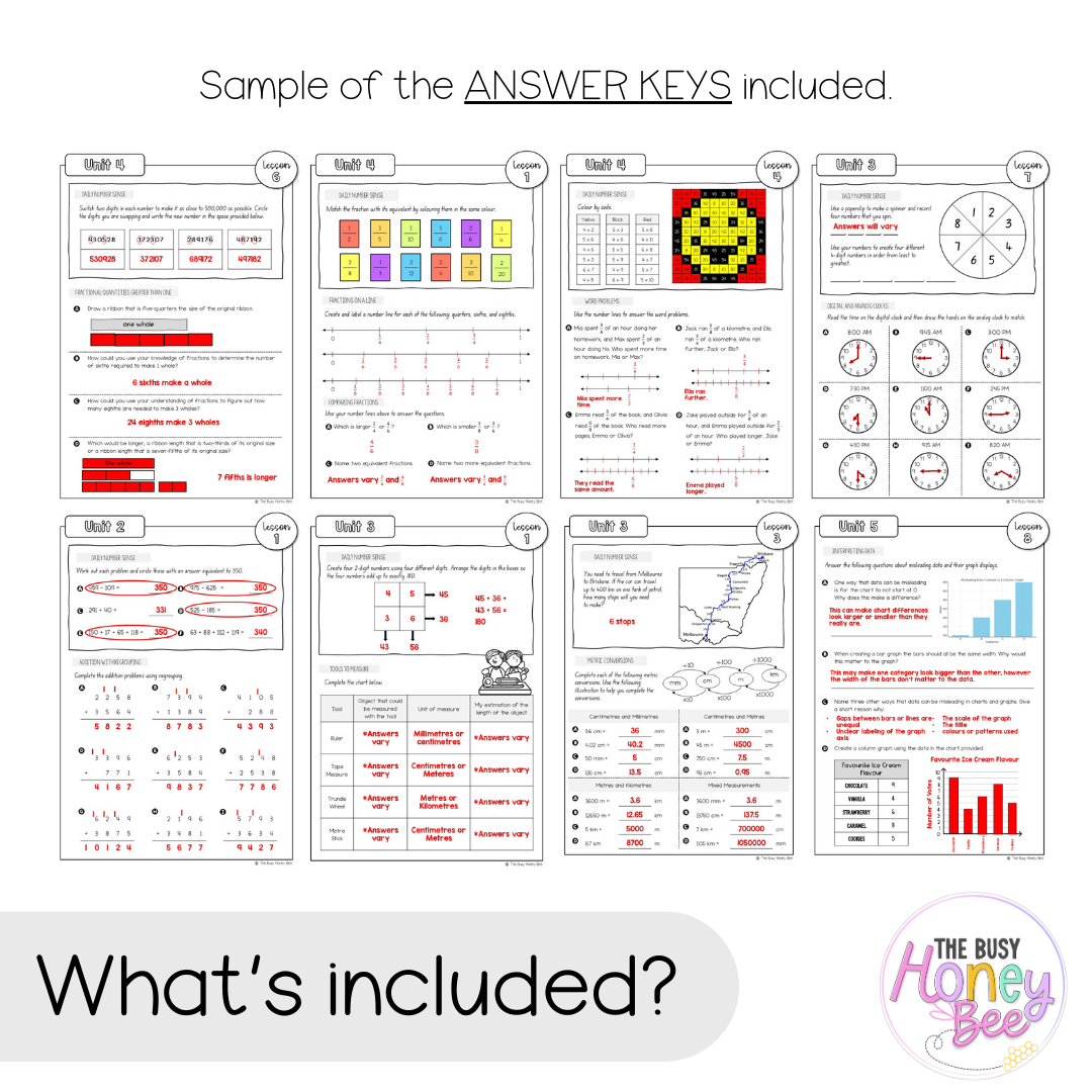 Multi Age 3-6 Year B NSW Maths Workbook ULTIMATE Mega Bundle