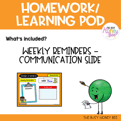 Stage 2 Year B Homework/Learning Pods Term 3 Mega Bundle