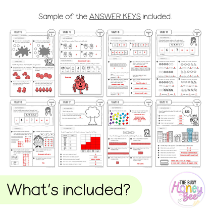 Multi Age K-2 Year B NSW Maths Workbook ULTIMATE Mega Bundle