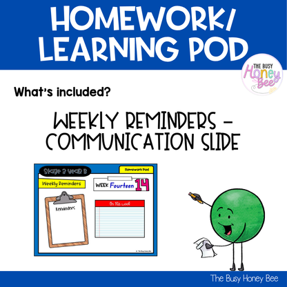 Stage 3 Year B Homework/Learning Pod 34