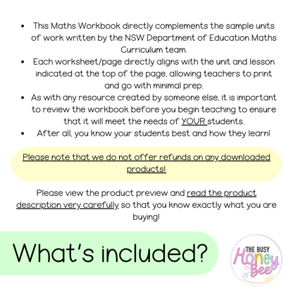 Stage 3 Year A NSW Maths Workbook Term 3