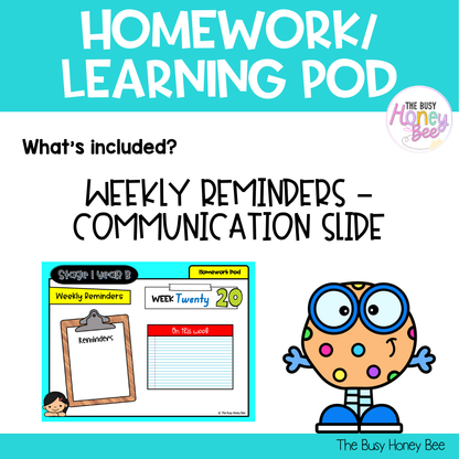 Stage 1 Year B Homework/Learning Pod 40