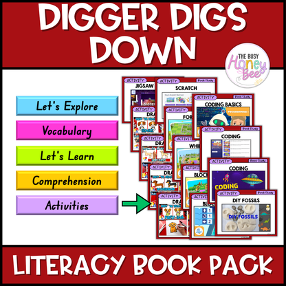Digger Digs Down, Huni Melissa Bolliger - CBCA 2025 - Literacy Book Pack
