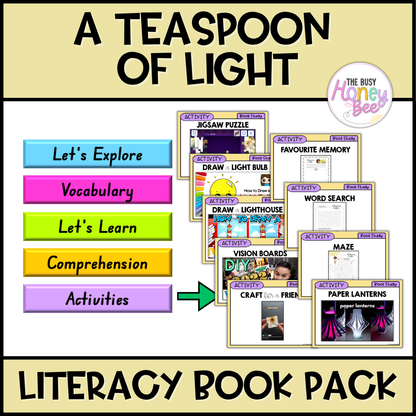 A Teaspoon of Light, Nisaluk Chantanakom - CBCA 2025 - Literacy Book Pack