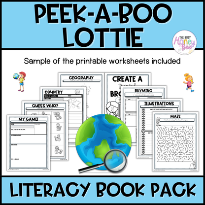 Peek-a-Boo Lottie, Kristen Willis - CBCA 2025 - Literacy Book Pack