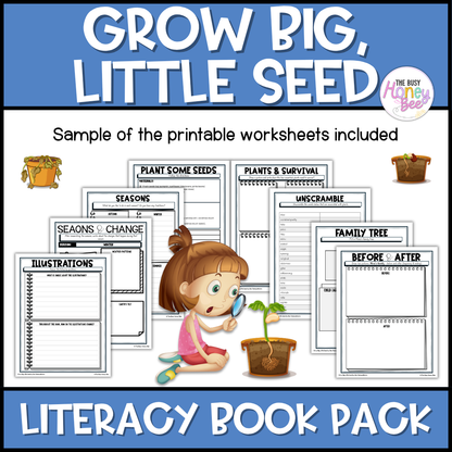 Grow Big, Little Seed, Sarah Capon - CBCA 2025 - Literacy Book Pack