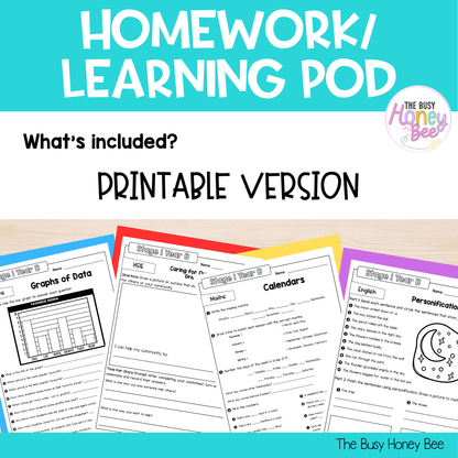 Stage 1 Year B Homework/Learning Pod 38