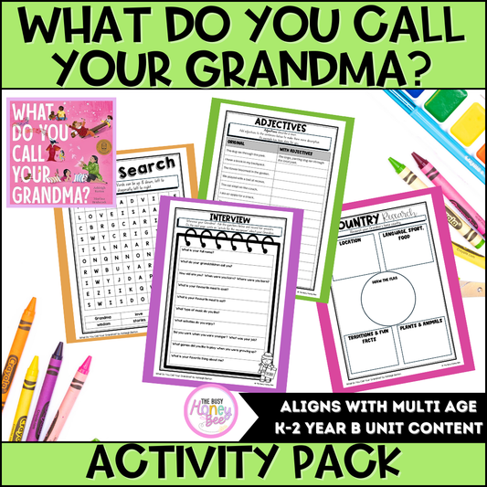 What do you call your Grandma Activity Pack