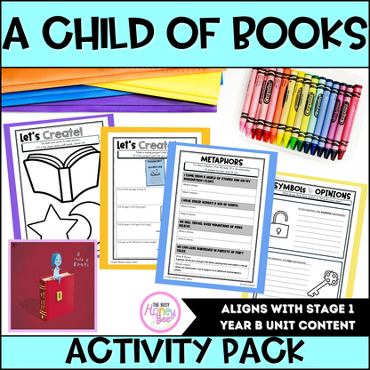 A Child of Books Activity Pack