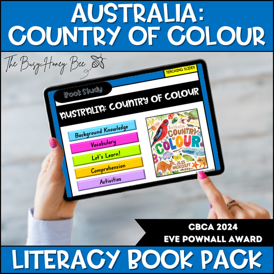 Australia Country of Colour - CBCA 2024 - Literacy Book Pack