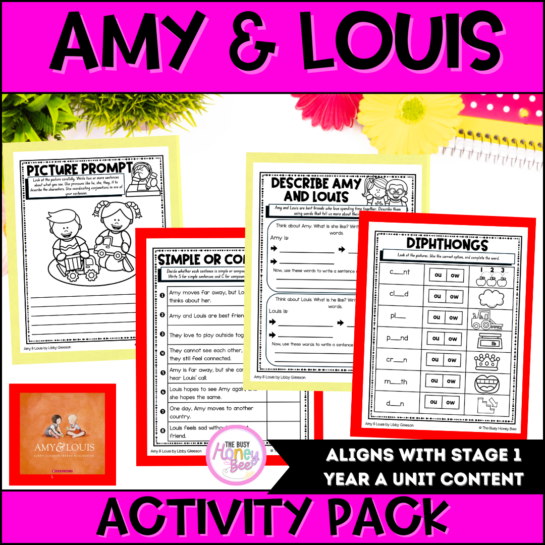 Amy & Louis Activity Pack