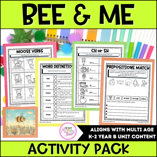 Bee & Me by Alison Jay Activity Pack