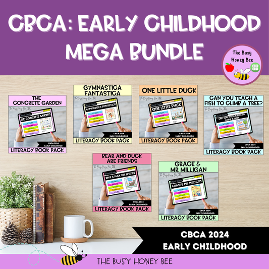 CBCA 2024 - Early Childhood Category - Literacy Book Pack MEGA Bundle