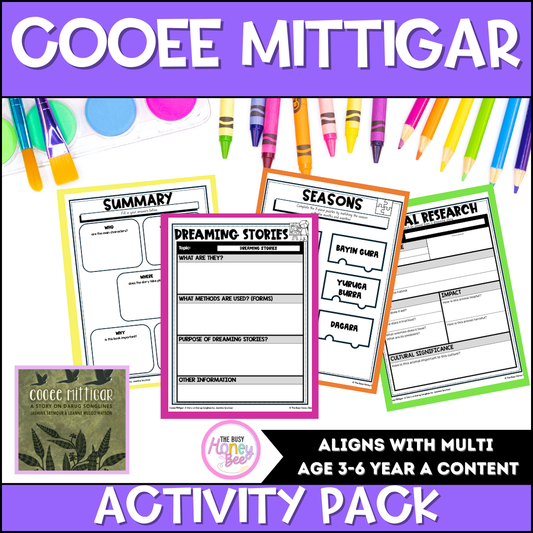 Cooee Mittigar Activity Pack