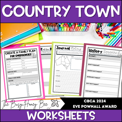 Country Town - CBCA 2024 - Literacy Book Pack