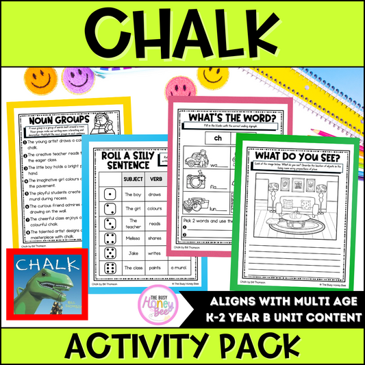 Chalk by Bill Thomson Activity Pack