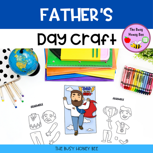 Father's Day Cut and Paste Craft