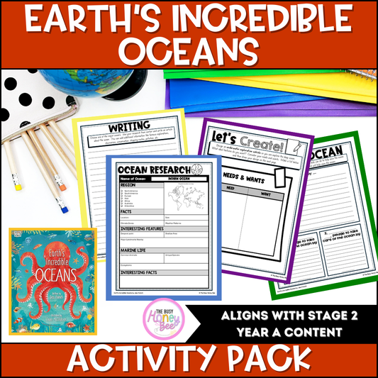 Earth’s Incredible Oceans Activity Pack