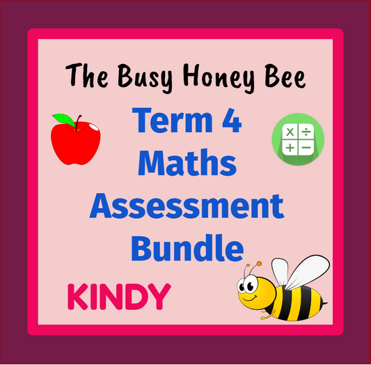 Early Stage 1 Term 4 Maths Assessment Bundle