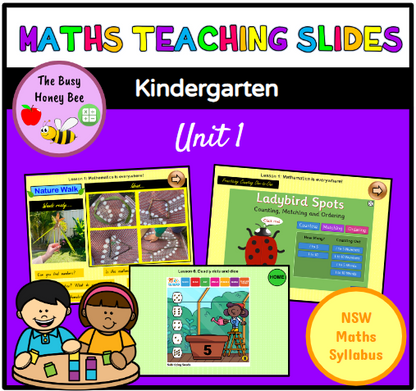 Early Stage 1 Unit 1 Maths Teaching Slides