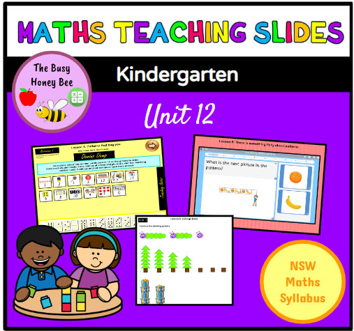 Early Stage 1 Unit 12 Maths Teaching Slides