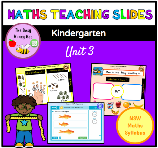 Early Stage 1 Unit 3 Maths Teaching Slides