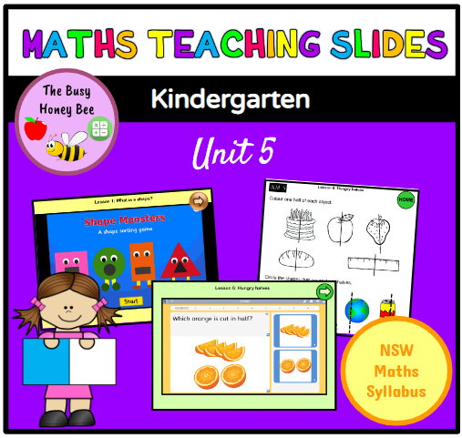 Early Stage 1 Unit 5 Maths Teaching Slides