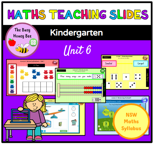 Early Stage 1 Unit 6 Maths Teaching Slides