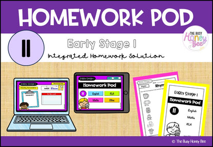 Early Stage 1 Homework/Learning Pod 11
