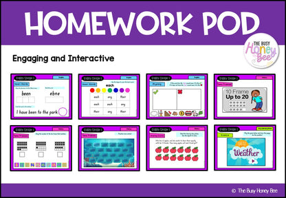 Early Stage 1 Homework/Learning Pods Term 4 Mega Bundle