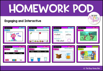 Early Stage 1 Homework/Learning Pods Term 4 Mega Bundle