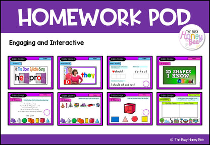 Early Stage 1 Homework/Learning Pods Term 4 Mega Bundle